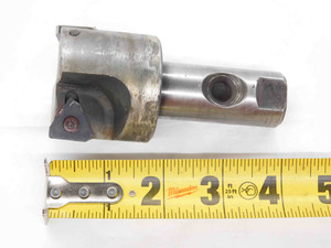 2" DIA. 4" OAL SQUARE SHOULDER INDEXABLE END MILL 1" SHANK 2 FLUTE 2.0 MILLING - DM3653CP4