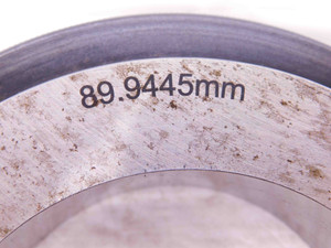 89.9445 CLASS XX MASTER PLAIN BORE RING GAGE 90.000 -.055 UNDERSIZE 90 mm 3.5411
