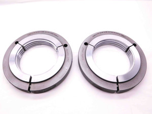 5 5/8 3 STUB ACME 2G THREAD RING GAGES 5.625 3.0 GO NO GO PD 5.5060 & 5.4745 FTF - BR10935DG5