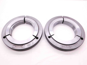 5 5/8 3 STUB ACME 2G THREAD RING GAGES 5.625 3.0 GO NO GO PD'S = 5.5060 & 5.4745 - BR10945DG5
