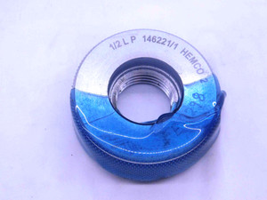 1/2 14 API 5B LINE PIPE THREAD RING GAGE .5 .50 .500 .5000 LP 1/2LP TAPER - DW37865DG5