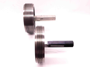 7 1/4 4 ACME 2G SET THREAD PLUG GAGE 7.25 4.0 GO NO GO P.D.'S = 7.1040 & 7.0720 - BR10972CG4