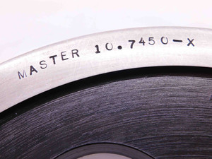 10.7450 CLASS X PIN PLUG GAGE 10.7500 -.0050 UNDERSIZE 10 3/4 273 mm 10.745