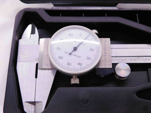 3pcs FOWLER 6" DIAL CALIPERS FOR PARTS / REPAIR STAINLESS HARDENED VERNIER .001 - NS3393LVR