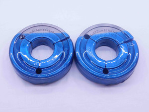 1.5730 16 NS 3 THREAD RING GAGES 1.573 GO NO GO P.D.'S = 1.5324 & 1.5263 CHECK - DW38028CF5