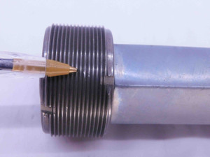 1 5/8 20 NS 2 LEFT HAND THREAD PLUG GAGE 1.625 GO ONLY P.D. = 1.5925 UN 2B OR 3B - DW38070OB5
