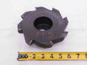 SANDVIK 6" O.D. FACE MILL RA390-152R38-18L 1 1/2 PILOT 8 POCKETS R390-18 6.0 - NS3436CG4