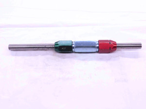 .4370 & .4400 CL ZZ PIN PLUG GAGE GO NO GO .4375 -.0005 7/16 11 mm .437 .440 - NS3514CG4
