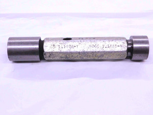1.1878 & 1.1885 CL Y PIN PLUG GAGE GO NO GO 1.1875 +.0003 1 3/16 30 mm CHECK - NS3545CG4