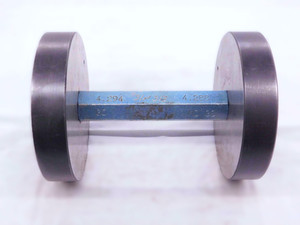 4.2940 & 4.2880 MASTER PLAIN BORE RING GAGES GO NO GO + HANDLE 4.294 4.288 CHECK