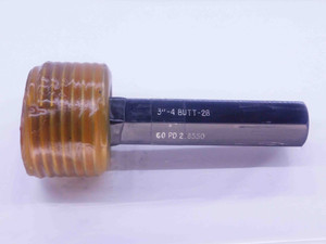 3" 4 BUTT 2B BUTTRESS THREAD PLUG GAGE 3.0 GO ONLY P.D. = 2.8550 2B OR 3B BUTT-2 - DW38163DG5
