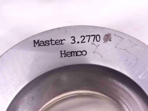 3.2770 CL ZZ PIN PLUG GAGE 3.2813 -.0043 3 9/32 83.236 3.277 MASTER SETTING DISC - NS3631DG5