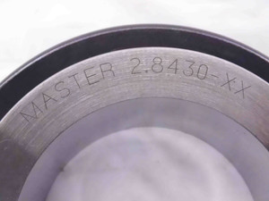 2.8430 CL XX MASTER PLAIN BORE RING GAGE 2.8438 -.0008 2 27/32 72.212 mm 2.843 - NS3658DG5