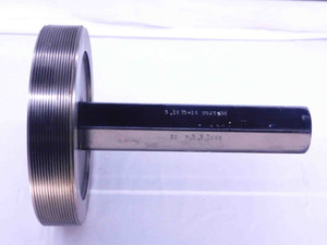 5 3/16 16 UNJS 3B THREAD PLUG GAGE 5.1875 GO ONLY P.D. = 5.1469 3B OR 2B CHECK - DW38169DD5