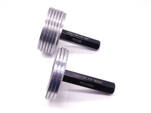 5 5/8 3 SPL FTF THREAD PLUG GAGE 5.625 GO NO GO PD'S = 5.525 & 5.55655 SPECIAL - BR11012DG5