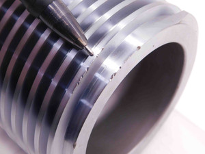 3 11/16 3 1/2 ACME 2G SET THREAD PLUG GAGE 3.6875 3.5 GO NO GO = 3.5296 & 3.5020 - BR11013DG5