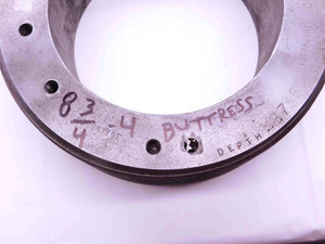 SHOP MADE 8 3/4 4 BUTTRESS THREAD PLUG GAGE 8.75 4.0 8-3/4-4 BUTT INSPECTION - BR11033CG4