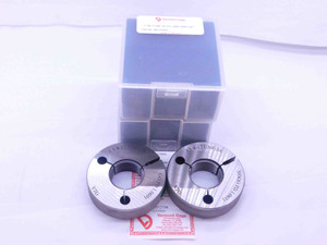 NEW 1 1/8 12 UNF 2A VERMONT THREAD RING GAGES 1.125 GO NO GO = 1.0691 & 1.0631 - DW38181VTG
