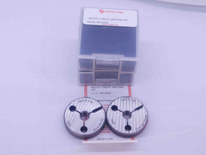 NEW M10 X 1 6g VERMONT THREAD RING GAGES 10 1.0 GO NO GO P.D.'S = 9.324 & 9.212 - DW38190VTG