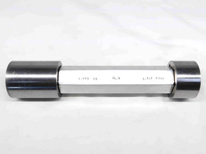 1.4950 & 1.5150 CL X PIN PLUG GAGE GO NO GO 1.5156 -.0006 1 33/64 38 1.495 1.515 - TJ0058SLW