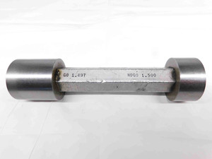 1.4970 & 1.5000 CLASS X PIN PLUG GAGE GO NO GO ONSIZE 1 1/2 38 mm 1.497 1.500 - TJ0062CU4