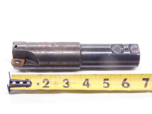 INGERSOLL 1 1/2 DIA. INDEXABLE END MILL 12J2B1581R03 1 1/4 SHANK 3 FLUTE 1.5 - NS3703CH5