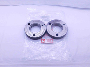 NEW 2" 12 UN 2A VERMONT THREAD RING GAGES 2.0 GO NO GO P.D.'S = 1.9441 & 1.9380 - DW38202VTG