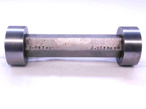 2.0570 & 2.0670 PIN PLUG GAGE GO NO GO 2.0625 +.0045 2 1/16 52.248 2.057 2.067 - JG0021CU4