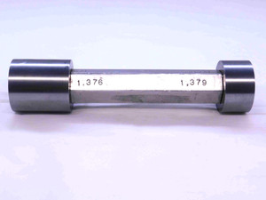 1.3760 & 1.3790 CL Z PIN PLUG GAGE GO NO GO 1.3750 +.0010 1 3/8 35 1.376 1.379 - JG0027CU4