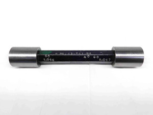 1.0660 & 1.0670 CL X PIN PLUG GAGE GO NO GO 1.0625 +.0035 1 1/16 27 1.066 1.067 - TJ0092CU4