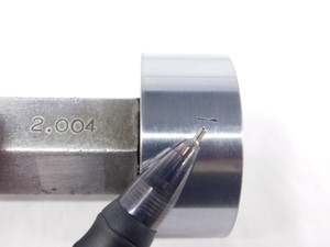 2.0030 & 2.0040 CL X PIN PLUG GAGE GO NO GO 2.0000 +.0030 2.0 51 mm 2.003 2.004 - TJ0096CU4