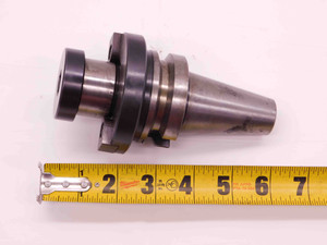 BT40 NIKKEN 1 1/2 PILOT O.D. 0.609 KEY FACE MILL TOOL HOLDER BT40-FMD38.1-45 1.5 - BR11113CH5