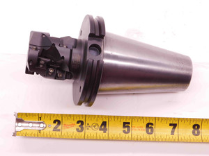 KENNAMETAL 2" O.D. INDEXABLE END MILL INTEGRAL CAT50 SHANK KSSP200R3SD43CV50L169 - BR11135CH5