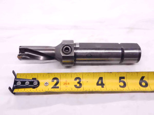 INGERSOLL .721" O.D. INDEXABLE DRILL QR0183037N5R02 1" SHANK 2 FL SOMT060204 - NS3744DH5