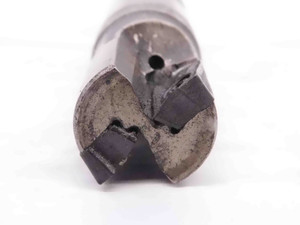 INGERSOLL 1" DIA. COOLANT INDEXABLE END MILL 12J1E1080R01 1" SHANK 2 FLUTE 1.0 - NS3755DH5