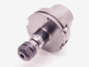 HSK100A GUHRING ER20 COLLET CHUCK TOOL HOLDER 4" PROJECTION 4500526554 ER 20 - NS3771BT5
