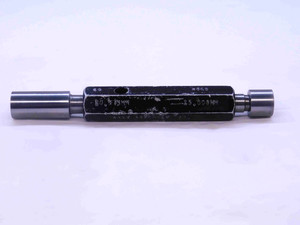 14.975 & 15.000 CLASS XX METRIC PIN PLUG GAGE GO NO GO ONSIZE 15 mm .5906 15.00 - JG0061SLW