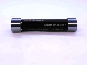 30.050 & 30.100 CL X mm PIN PLUG GAGE GO NOGO 30.000 +.050 30 1.1850 30.05 30.10 - JG0069SLW