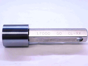 1.7000 CLASS XX PIN PLUG GAGE 1.7031 -.0031 OVERSIZE 1 45/64 43 mm 1.700 CHECK - JG0124DJ5