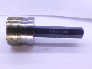 3 1/2 10 TBG API 5B PIPE THREAD PLUG GAGE 3.5 3.50 NON UPSET TUBING NUE NUT - DW38263DG5