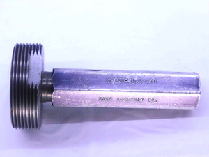 2" 11 1/2 NPT L1 PIPE THREAD PLUG GAGE 2.0 2.00 2.000 2.0000 N.P.T. NATIONAL - DW38282DE5