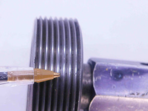 2" 11 1/2 NPT L1 PIPE THREAD PLUG GAGE 2.0 2.00 2.000 2.0000 N.P.T. NATIONAL - DW38282DE5