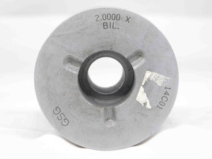 2.0000 CLASS X PIN PLUG GAGE ONSIZE 2.0 50.800 mm 2.000 INSPECTION CHECK 2.00 - TJ0169SLW