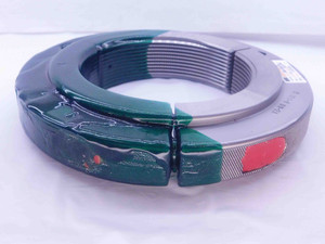 5" 8 UN 2A THREAD RING GAGE 5.0 5.00 5.000 5.0000 GO ONLY P.D. = 4.9159 CHECK - DW38244DD5