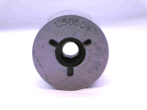 1.5050 CL ZZ PIN PLUG GAGE 1.5000 +.0050 1 1/2 38.227 mm 1.505 INSPECTION CHECK - JG0162SLW