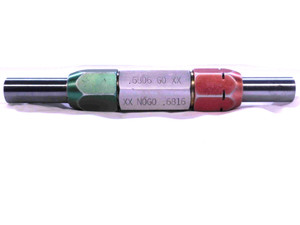 .6806 & .6816 CL XX PIN PLUG GAGE GO NO GO .6875 -.0059 11/16 17.287 mm CHECK - JG0164SLW