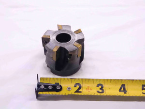 KENNAMETAL 2" O.D. FACE MILL KSSR200AP26303 3/4 PILOT HOLDS 5 INSERTS 2.0 - NS3786CH5