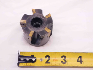KENNAMETAL 2" O.D. FACE MILL KSSR200AP26303 3/4 PILOT HOLDS 5 INSERTS 2.0 - NS3786CH5