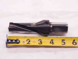 KENNAMETAL 7/8 O.D. COOLANT THRU INDEXABLE INSERT DRILL 1" SHANK 2 FL .875 - NS3801CH5