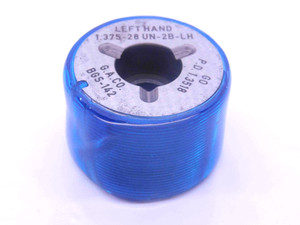 1 3/8 28 UN 2B LEFT HAND THREAD PLUG GAGE 1.375 GO ONLY P.D. = 1.3518 2B OR 3B - DW38322CY5